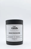 Sweet Potato Pie 8oz soy candle in black jar