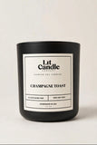 Champagne Toast 14oz soy candle in black jar