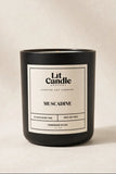 Muscadine 14oz soy candle in black jar