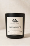 Sweet Potato Pie 14oz soy candle in black jar
