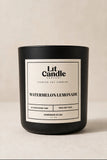 Watermelon Lemonade 14oz soy candle in black jar