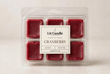 Cranberry wax melts